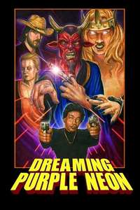 Dreaming Purple Neon - Poster
