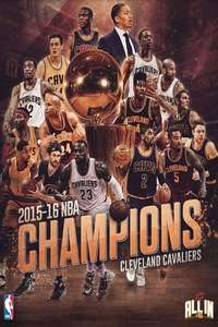 2016 NBA Champions: Cleveland Cavaliers - Posters