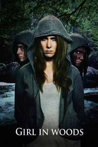 Girl in Woods - Poster