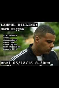 Lawful Killing: Mark Duggan - Poster