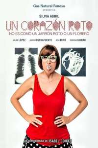 Un corazón roto no es como un jarrón roto o un florero - Poster
