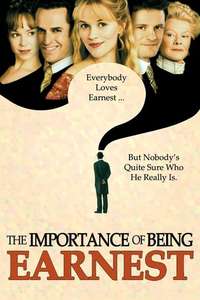 The Importance of Being Earnest - Poster