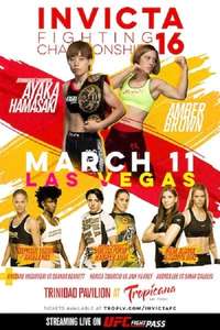 Invicta FC 16: Hamasaki vs. Brown - Poster