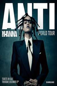 Rihanna - Anti World Tour - Poster