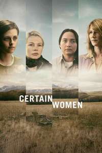 Certain Women - Poster