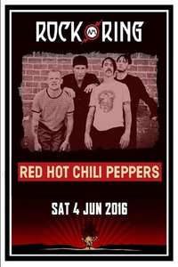 Red Hot Chili Peppers: [2016] Rock Am Ring - Poster