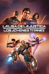 Justice League vs. Teen Titans - Poster