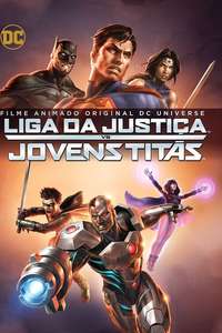 Justice League vs. Teen Titans - Poster