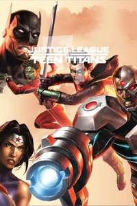 Justice League vs. Teen Titans - Poster