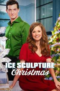 Ice Sculpture Christmas - Poster