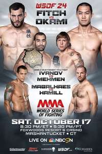 World Series of Fighting 24: Fitch vs. Okami - Poster