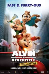 Alvin and the Chipmunks: The Road Chip - Poster