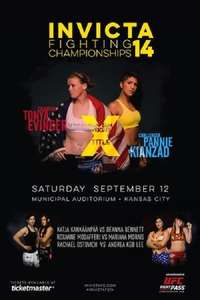 Invicta FC 14: Evinger vs. Kianzad - Poster