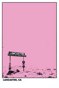 Lancaster  CA - Poster