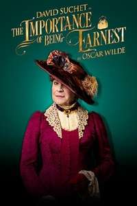 The Importance of Being Earnest on Stage - Poster