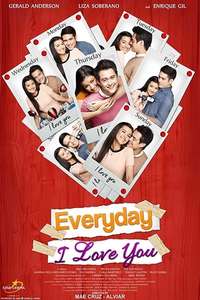 Everyday I Love You - Poster