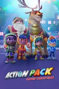 The Action Pack Saves Christmas - Posters