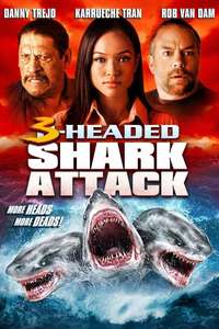 3-Headed Shark Attack - Poster