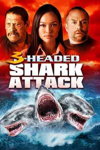 3-Headed Shark Attack - Poster