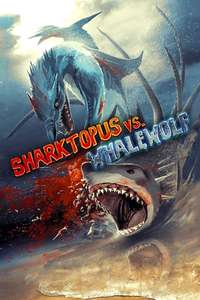 Sharktopus vs. Whalewolf - Poster