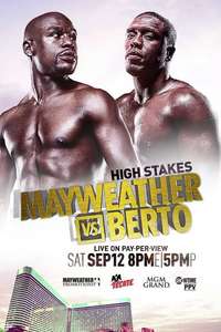 Floyd Mayweather vs. Andre Berto - Poster