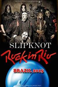 Slipknot: Rock in Rio 2015 - Poster