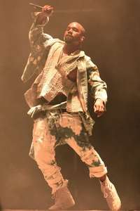 Kanye West- Live at Glastonbury 2015 - Poster