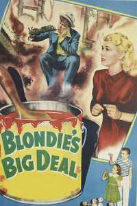 Blondie's Big Deal - Poster