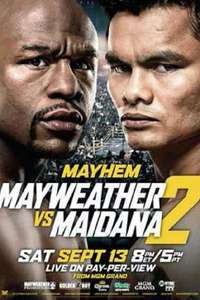 Floyd Mayweather vs. Marcos Maidana II - Poster