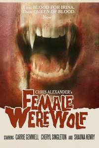 Female Werewolf - Poster