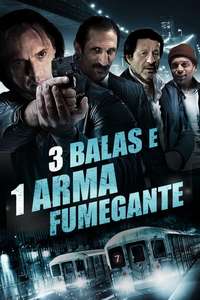 Three Holes  Two Brads  and a Smoking Gun - Poster