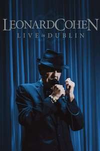 Leonard Cohen: Live in Dublin - Poster