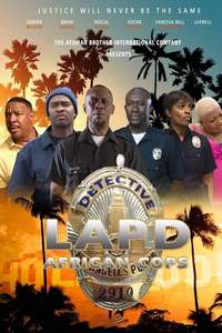 LAPD African Cops - Poster