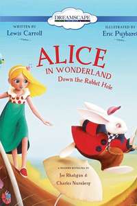Alice in Wonderland Down the Rabbit Hole - Poster