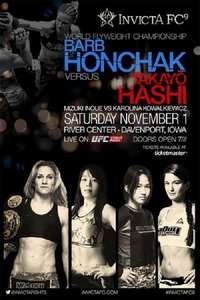 Invicta FC 9: Honchak vs. Hashi - Poster