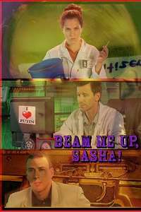 Beam Me Up  Sasha ! - Poster