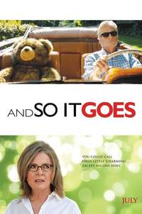 And So It Goes - Poster
