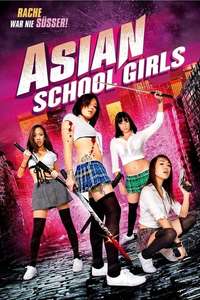 Asian School Girls - Poster