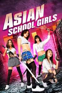 Asian School Girls - Poster