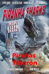 Piranha Sharks - Poster
