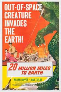 20 Million Miles to Earth - Poster