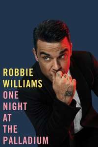Robbie Williams: One Night at the Palladium - Poster