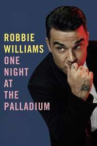 Robbie Williams: One Night at the Palladium - Poster