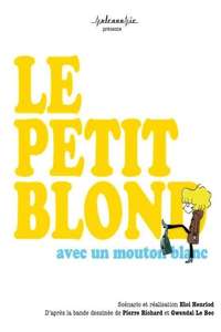 The Little Blond Boy with a White Sheep - Poster