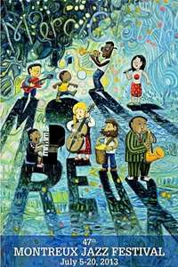 Marcus Miller - Montreux Jazz Festival 2013 - Poster