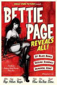 Bettie Page Reveals All - Poster