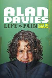Alan Davies: Life is Pain - Poster