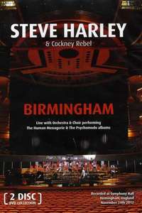 Steve Harley & Cockney Rebel: Birmingham - Live With Orchestra & Choir - Poster