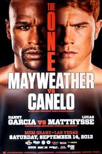 Mayweather vs. Canelo - Poster