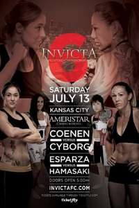Invicta FC 6: Coenen vs. Cyborg - Poster
